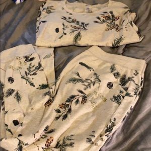 Target thermal pajama set